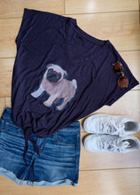 Cargar imagen en el visor de la galería, Blusa con Perro Pug
