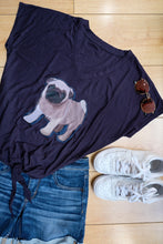 Cargar imagen en el visor de la galería, Blusa con Perro Pug
