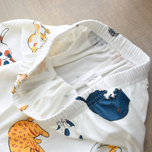 Cargar imagen en el visor de la galería, Detalle pijama de algodón para mujer
